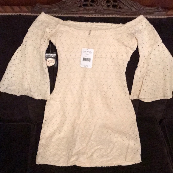 โผ๏ธLAST DAYโผ๏ธ๐HP๐NWT~ Free People Lace Dress - Picture 3 of 8